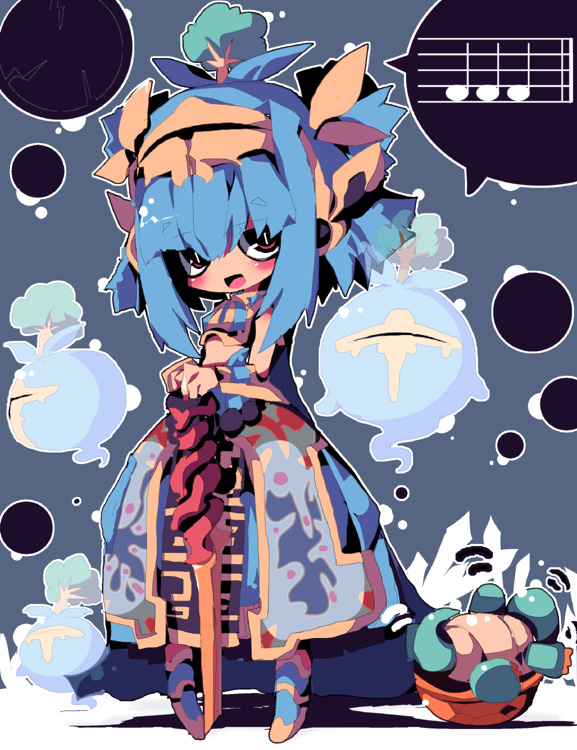 exdeath and ghido (final fantasy and 3 more) drawn by dangomushi