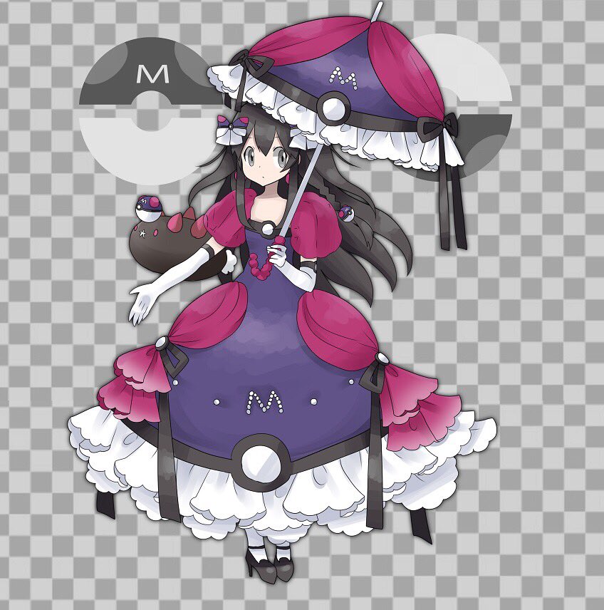 pyukumuku and plum (pokemon and 1 more) drawn by namako_plum