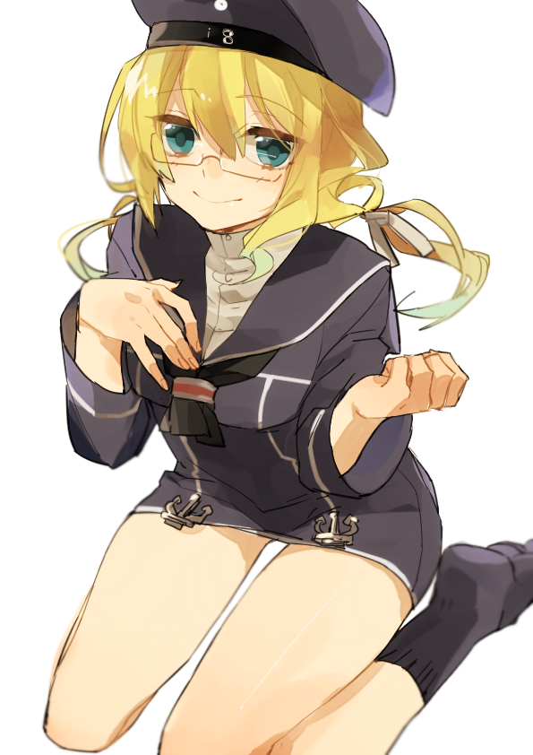 z1 leberecht maass and i-8 (kantai collection) drawn by hita_(hitapita)