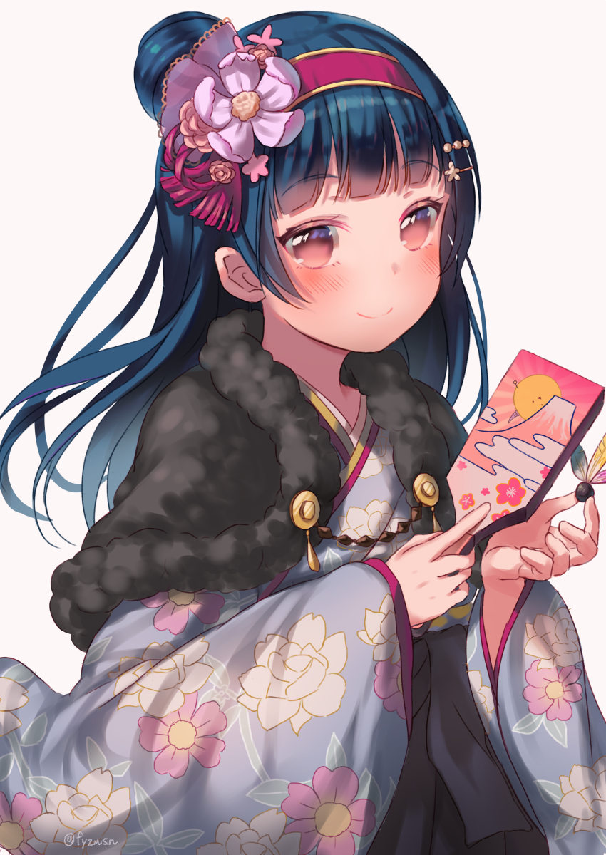 tsushima yoshiko (love live! and 1 more) drawn by fuyuzima