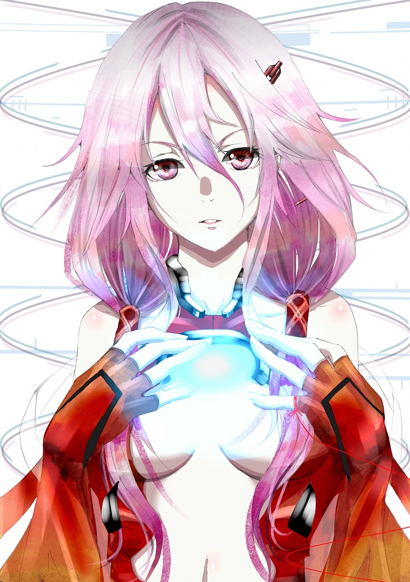 yuzuriha inori (guilty crown) drawn by kurabe_gansaku