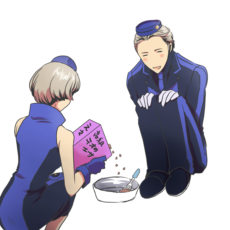 elizabeth and theodore (persona and 2 more) drawn by sakazakimay