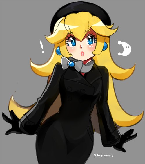 princess peach (mario and 1 more) drawn by d-ryuu