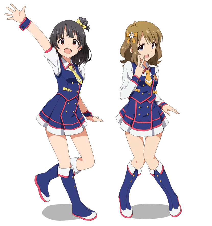 suou momoko and nakatani iku (idolmaster and 1 more) drawn by rariemonn