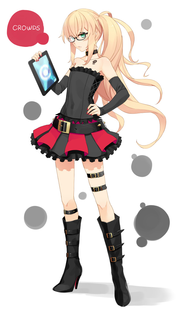 ninomiya rui (gatchaman crowds) drawn by prime_(prime_tw)