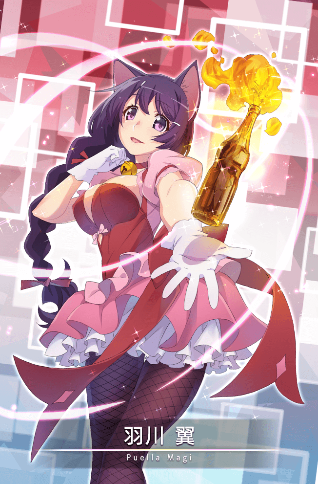 hanekawa tsubasa (mahou shoujo madoka magica and 2 more) drawn by watanabe_akio