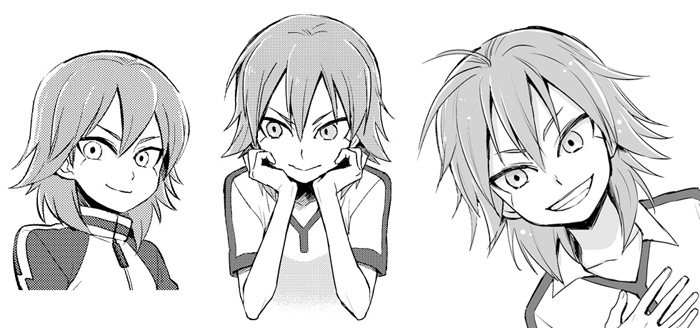 kariya masaki (inazuma eleven and 1 more) drawn by riho