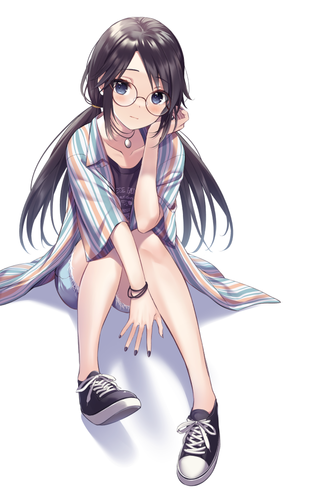 mitsumine yuika (idolmaster and 1 more) drawn by omochimochi