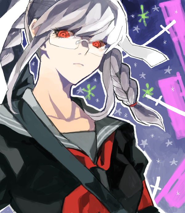 pekoyama peko (danganronpa and 1 more) drawn by inube
