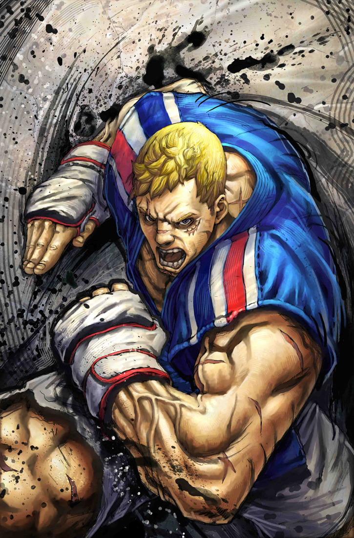 abel (street fighter and 1 more) drawn by adam_vehige and joe_ng