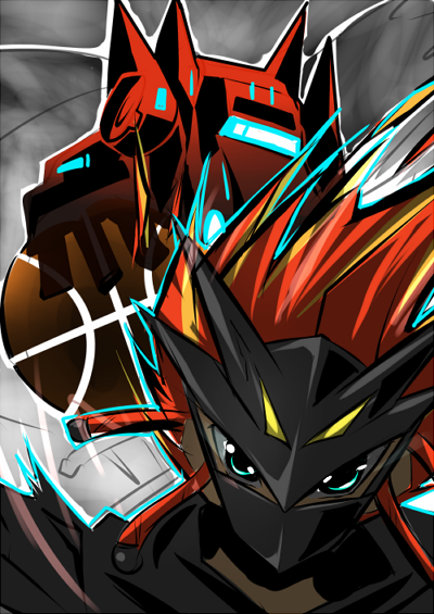 dan jd and dunk mask (basquash!) drawn by ditienan_ddn