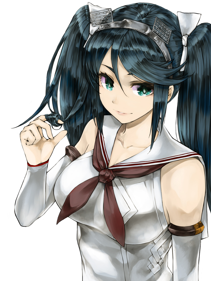 isuzu and isuzu kai ni (kantai collection) drawn by kurou_(bcrow)
