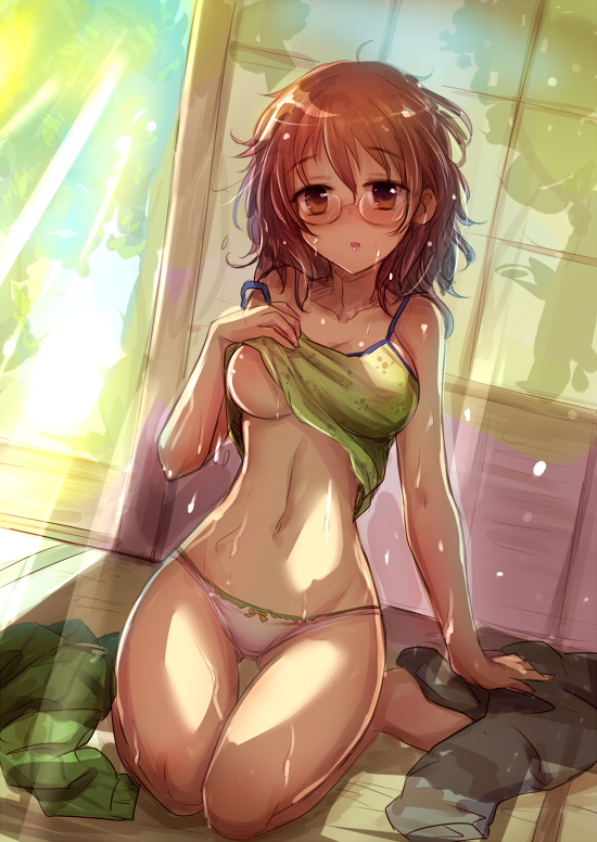 araki hina (idolmaster and 1 more) drawn by kara_(color)