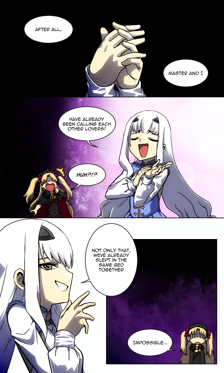 ereshkigal and melusine (fate and 1 more) drawn by lazyartlazy12
