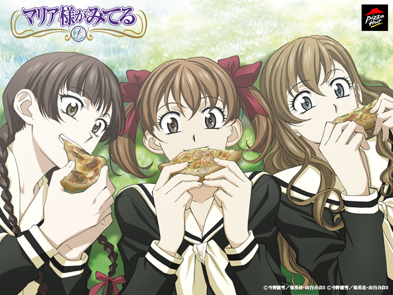 fukuzawa yumi, toudou shimako, and shimazu yoshino (maria-sama ga miteru and 1 more)