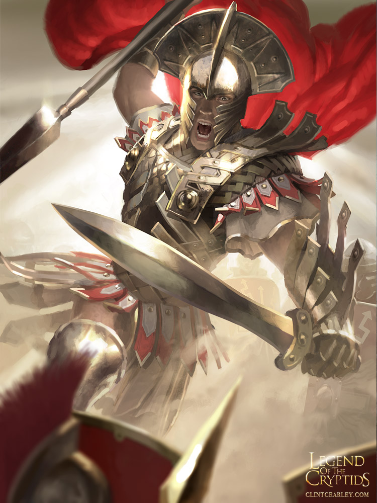legend of the cryptids drawn by clintcearley