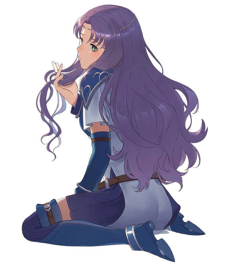 florina (fire emblem and 1 more) drawn by kyufe