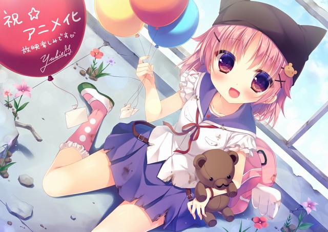 takeya yuki (gakkou gurashi!) drawn by yukie_(peach_candy)