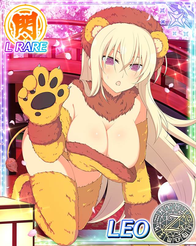 leo (senran kagura and 2 more) drawn by yaegashi_nan