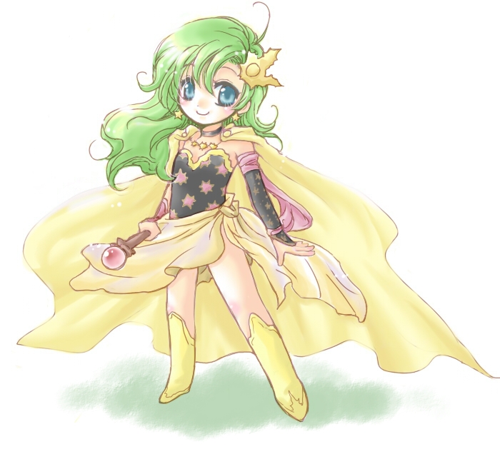 rydia (final fantasy and 1 more) drawn by sakumi_(uruneko)