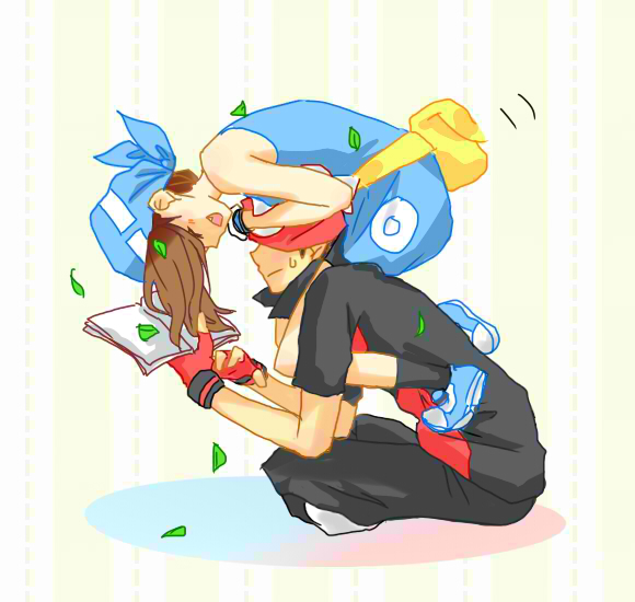 may and brendan (pokemon and 1 more) drawn by yusura_(misayohi)