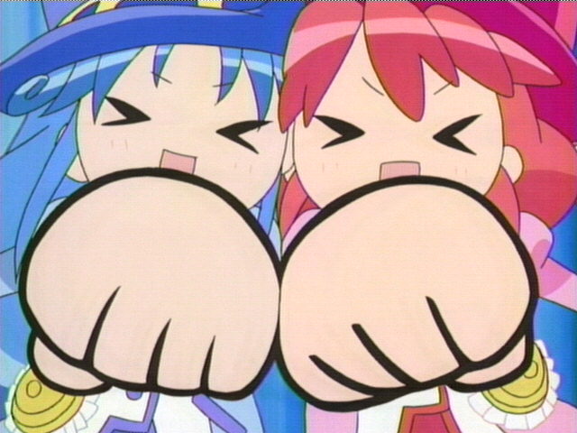 fine and rein (fushigiboshi no futago hime)