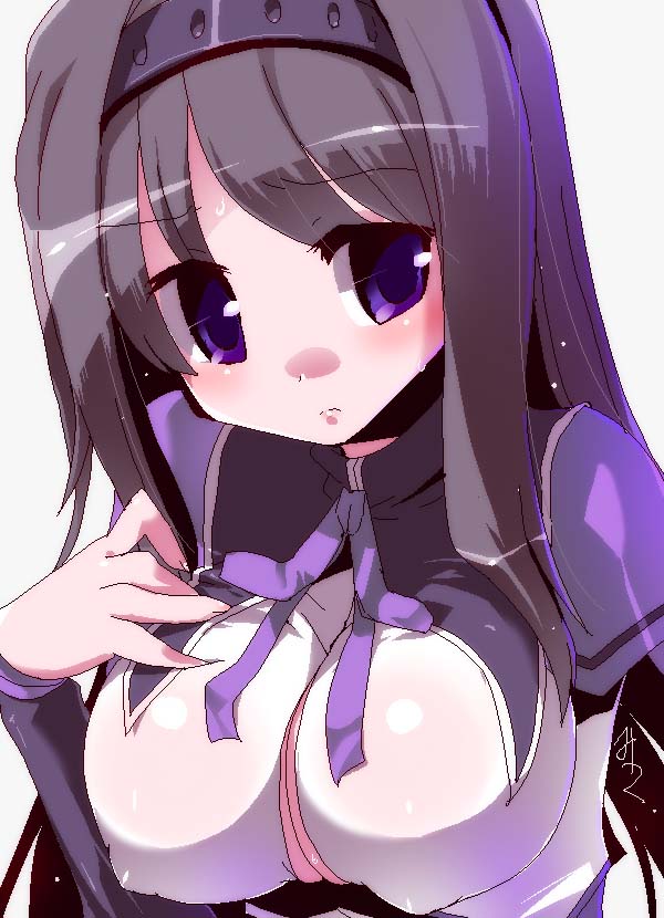 akemi homura (mahou shoujo madoka magica) drawn by miuku_(marine_sapphire)