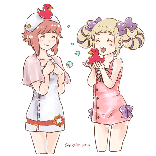 elise and sakura (fire emblem and 2 more) drawn by insarability