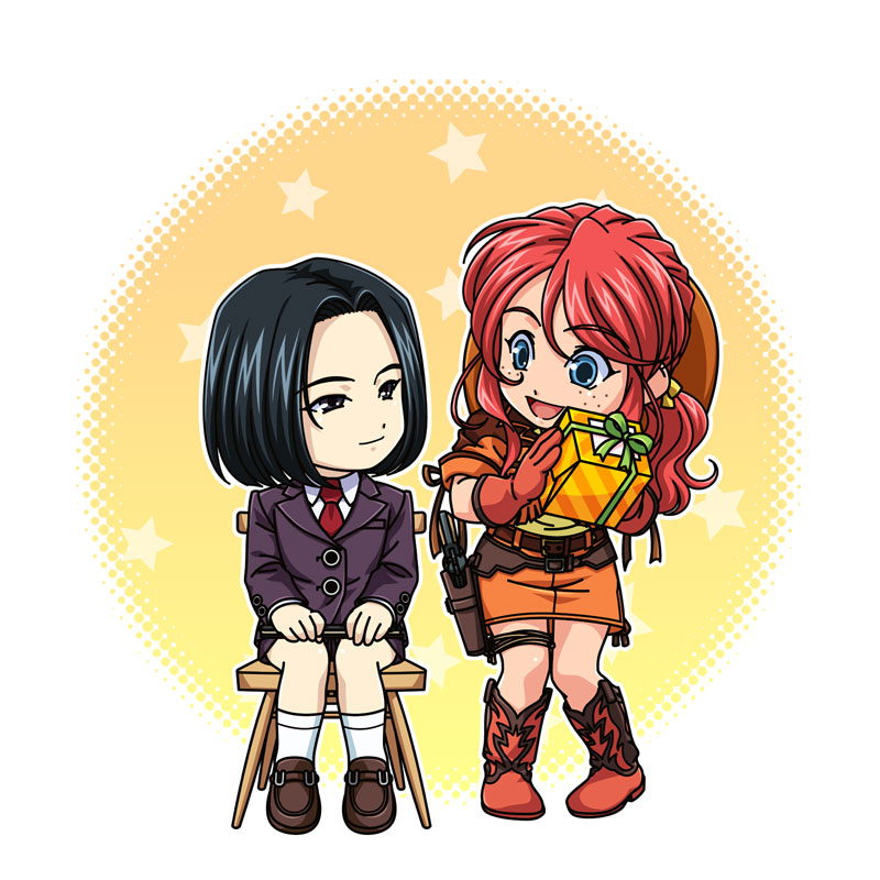 gemini sunrise and kujou subaru (sakura taisen and 1 more)