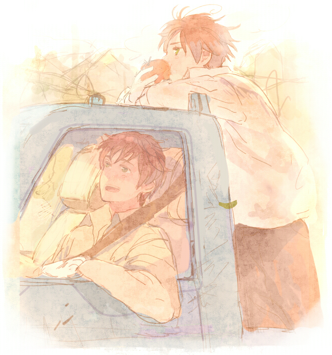spain and southern italy (axis powers hetalia) drawn by pon_(cielo)