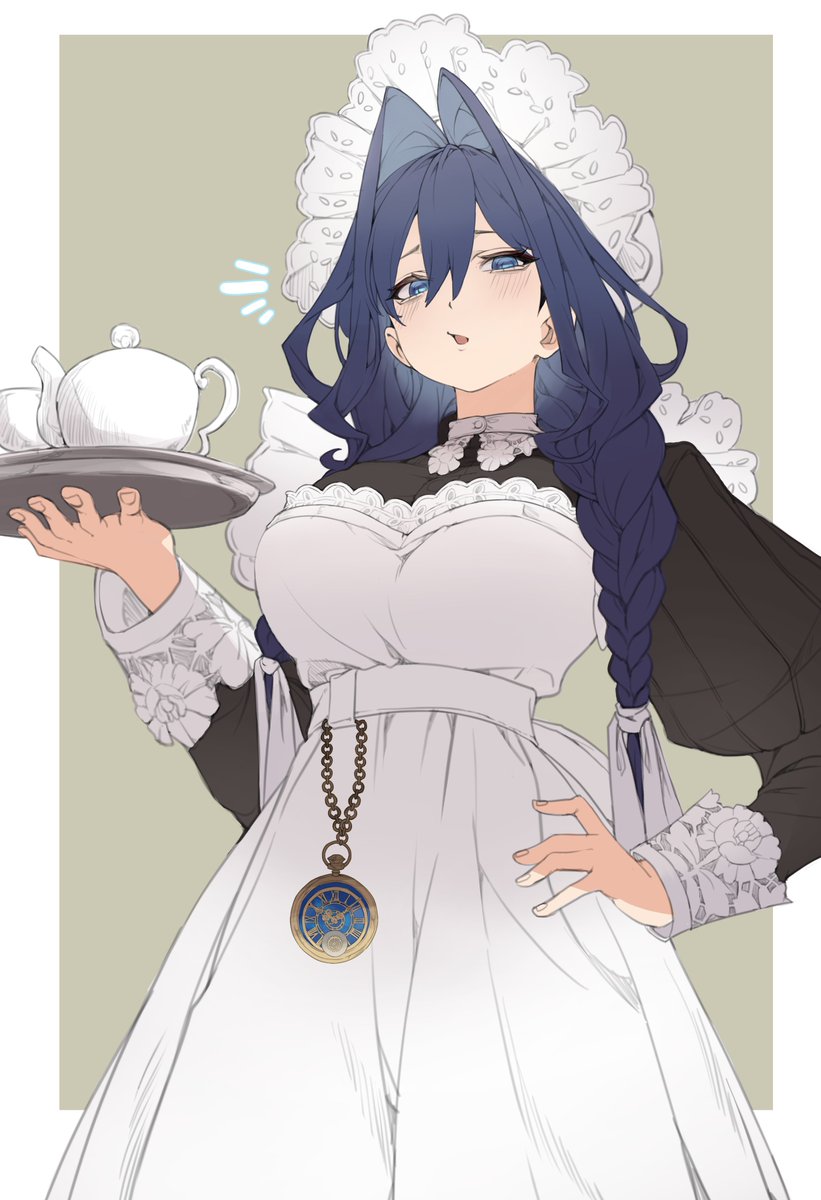 ouro kronii (hololive and 1 more) drawn by igonnaswing