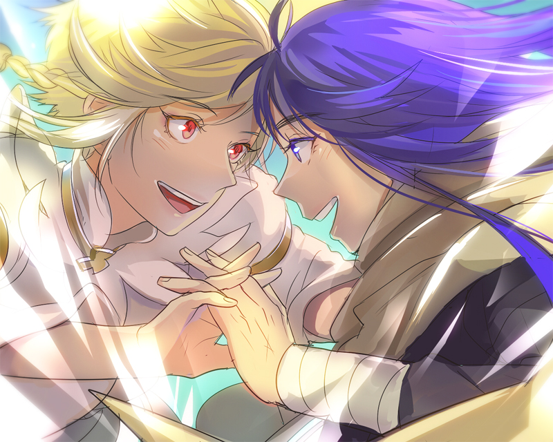 boris jinneman and isolestie (tales weaver and 1 more) drawn by pomepo