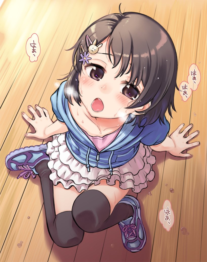 sasaki chie (idolmaster and 1 more) drawn by miyanogi_jiji