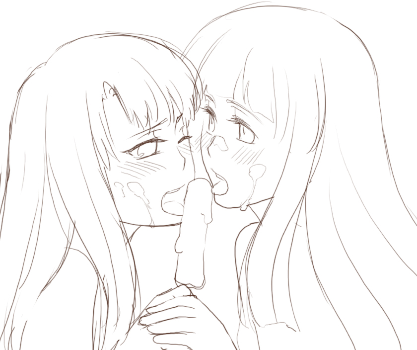 illyasviel von einzbern and furude rika (fate and 3 more) drawn by anonymous_of_chinaland