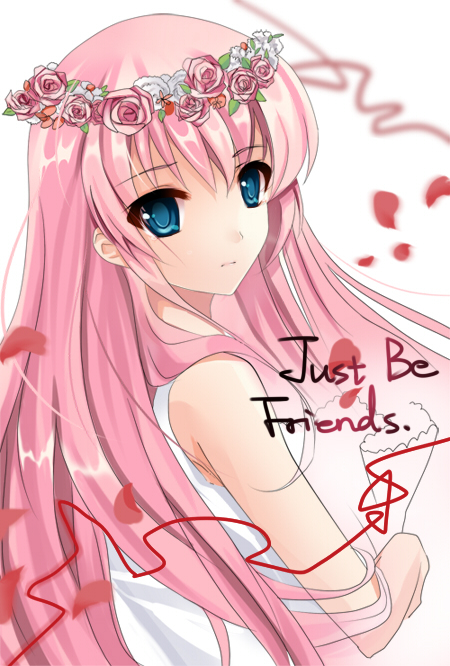 megurine luka (vocaloid and 1 more) drawn by kita_(kitairoha)