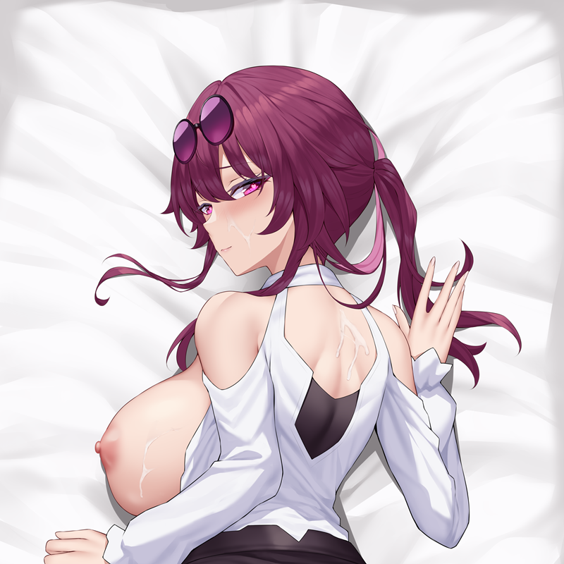 kafka (honkai and 1 more) drawn by feng_mouren