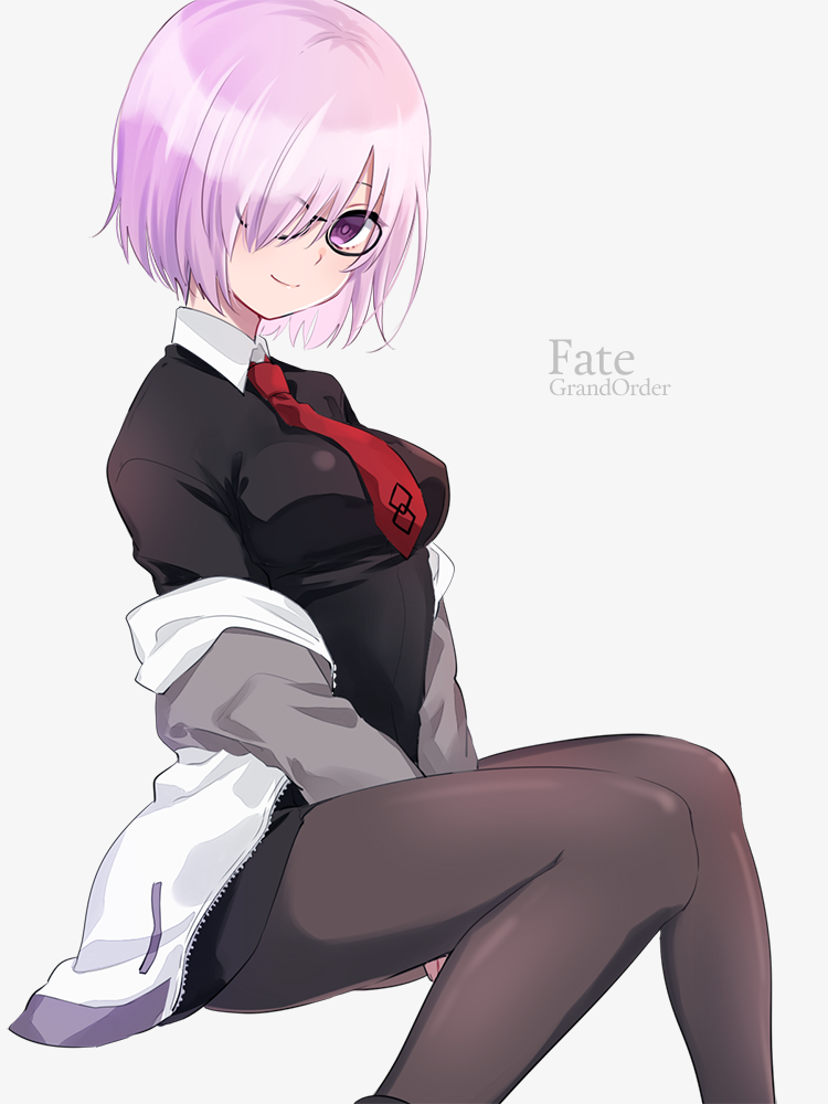 mash kyrielight (fate and 1 more) drawn by ica