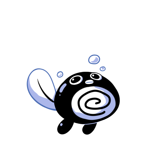 poliwag (pokemon and 1 more) drawn by rumwik