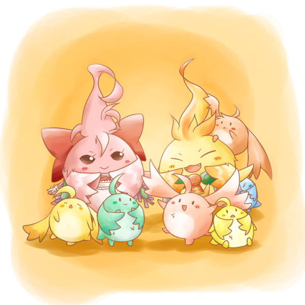 riki and oka (xenoblade chronicles and 1 more) drawn by kinakomochi_(kazuna922)