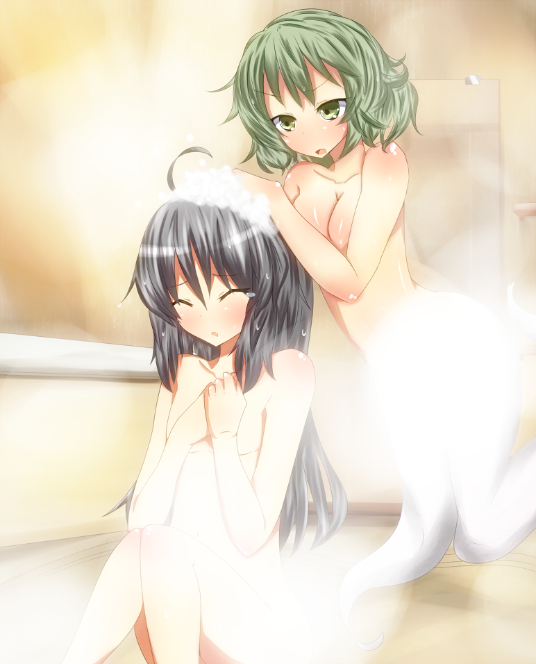 mononobe no futo and soga no tojiko (touhou) drawn by nonono_mino
