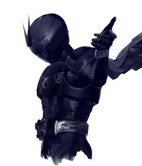 kamen rider double (kamen rider and 1 more) drawn by eichi_(yashokuya)