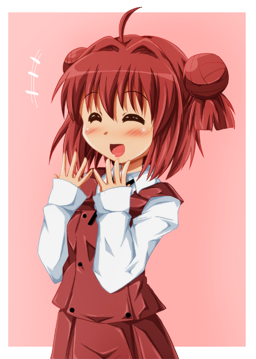 akaza akari (yuruyuri and 1 more) drawn by shishinon