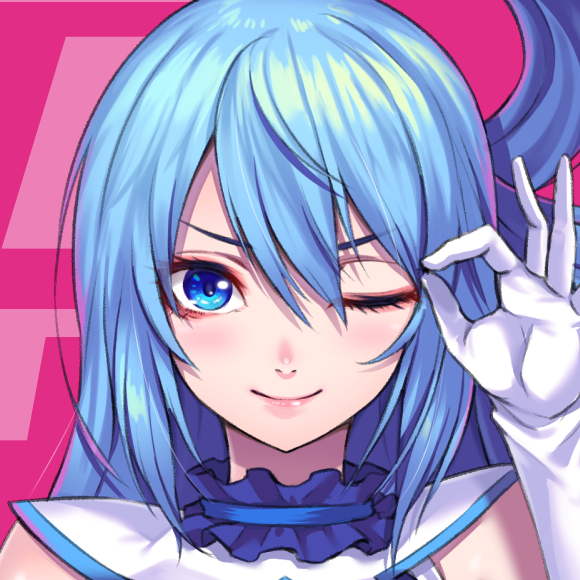 aqua (kono subarashii sekai ni shukufuku wo!) drawn by re_(re_09)