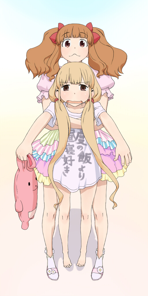 futaba anzu and moroboshi kirari (idolmaster and 1 more) drawn by wata_do_chinkuru