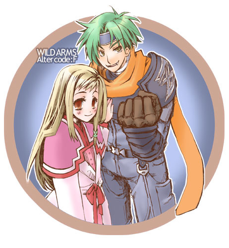 zed and aura (wild arms and 1 more) drawn by minazuki_kurisu