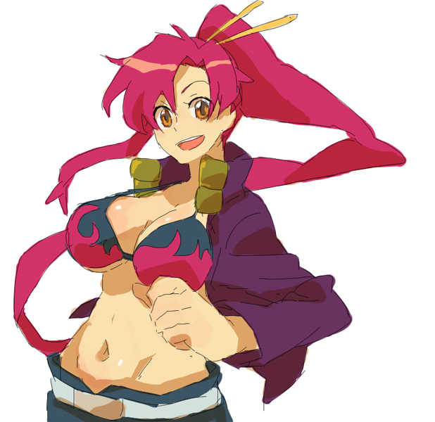 yoko littner (tengen toppa gurren lagann) drawn by tsuu_(tu-3)