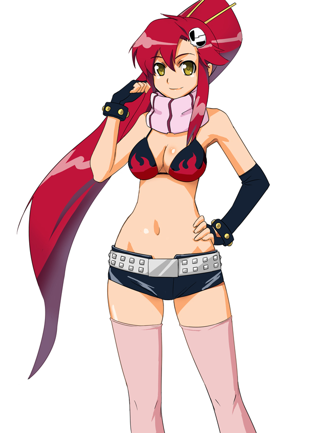 yoko littner (tengen toppa gurren lagann) drawn by sugar_(sugarless)
