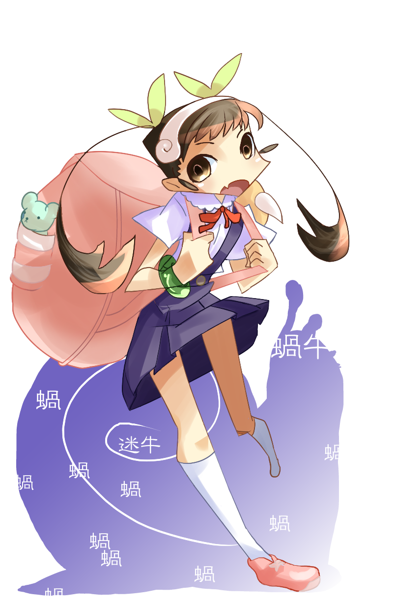 hachikuji mayoi (monogatari) drawn by samochau