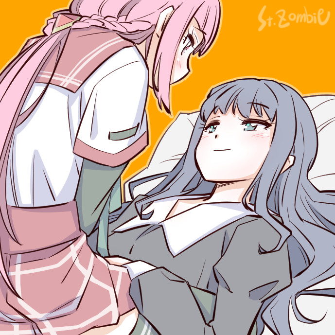 tamaki iroha and nanami yachiyo (mahou shoujo madoka magica and 1 more) drawn by studiozombie
