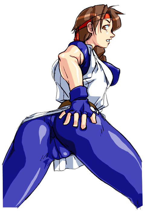 yuri sakazaki (the king of fighters and 2 more) drawn by qkat_(arikawa-dou)